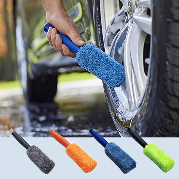 Car maintenance Rim Cleaning Brush for Seat LEON ST FR FR+ CUPRA Ibiza Altea Cordoba Toledo Alhambra Arona Ateca