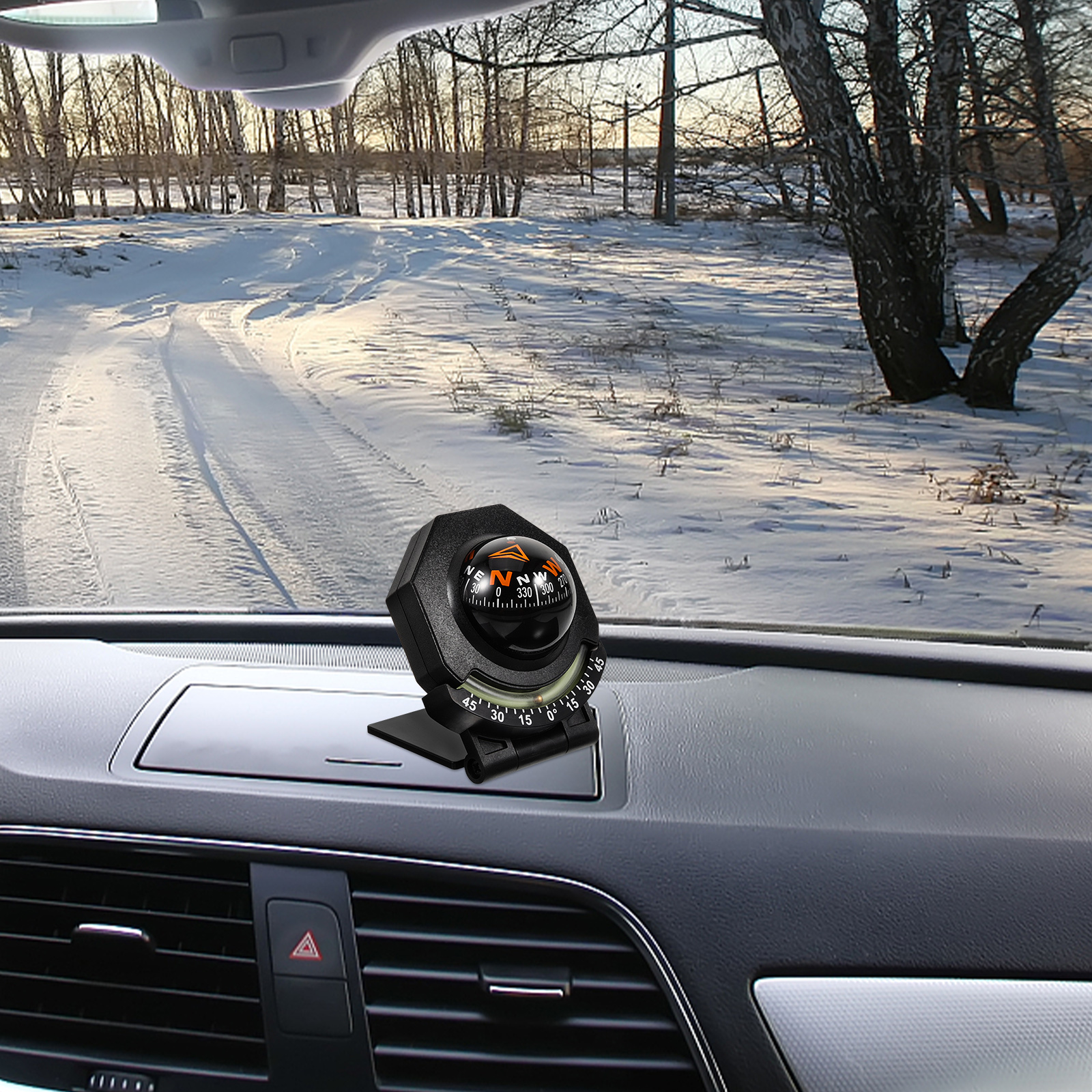 Traveler Gifts Compass Car Travelers Automotive Abs Marine Dash Mount Boat Surface