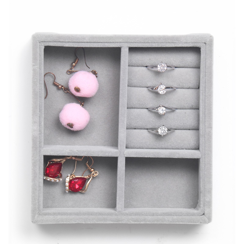 New Arrival Small Jewelry Tray Ring Necklace Storage Organizer Bracelet Watch Display Drawer Stuff Finishing Multi-functional