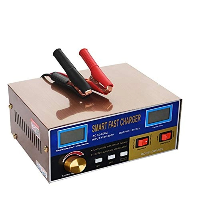 Car Charger Carregador De Bateria 12v Automotiva Cargador Para Moto Caricabatterie Chargeur Batterie Voiture Intelligent 12v