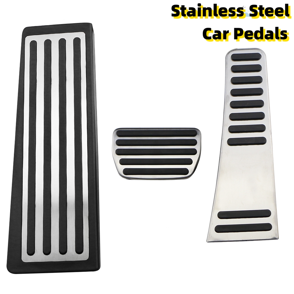 Car Accelerator Brake Pedal Footrest Pedal Plate Cover Non-Drilling Interior Refit For XC60 XC90 S90 2018-2021 Accessories