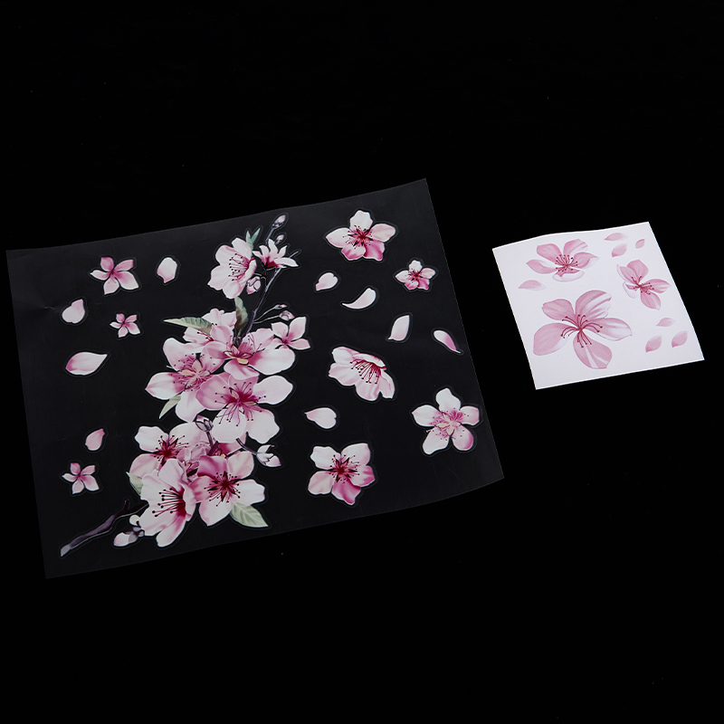 Cherry Blossom Floral Car Stickers Love Pink Auto Vinyl Deca Bumperl Window Ipad