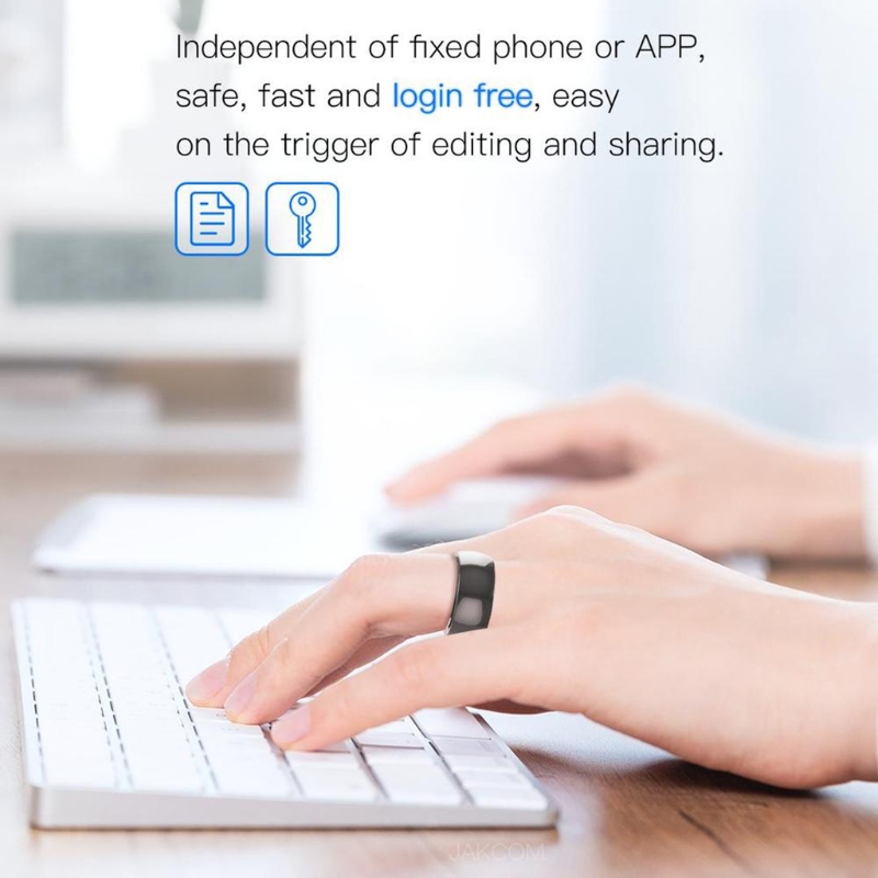 R4 Smart Ring Waterproof Dustproof Fallproof Smart Ring for Windows NFC Mobile Phone Magic Finger Ring