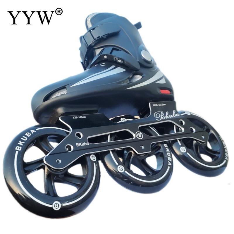 125mm 3 Wheels Professional ACBE-7 Adult Inline Roller Skates Shoes Ice Skate Speed Slalom For Men Women Skating Rollers Shoes