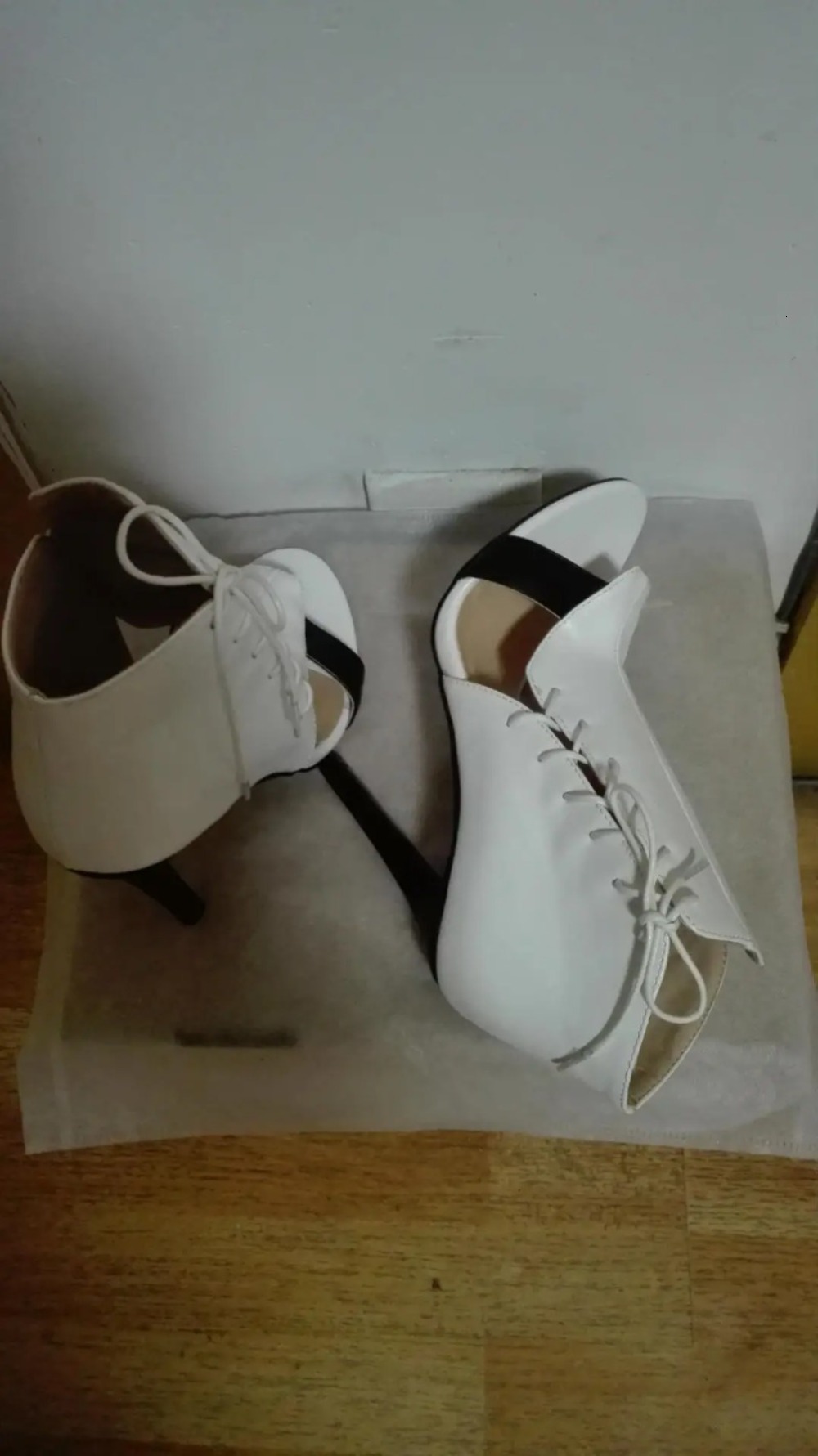 Lace-Up Stiletto Women's Sandal Fashion Shoes Catwalk 68