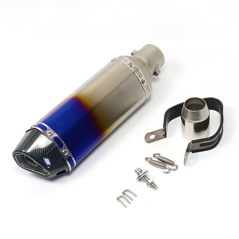 Universal 51mm Motorcycle Exhaust Pipe for Honda CBR250 CB400 FZ400 Z750 NINJA TMAX530 trk 502 TMAX PCX 125 ATV Dirt Pit Bike
