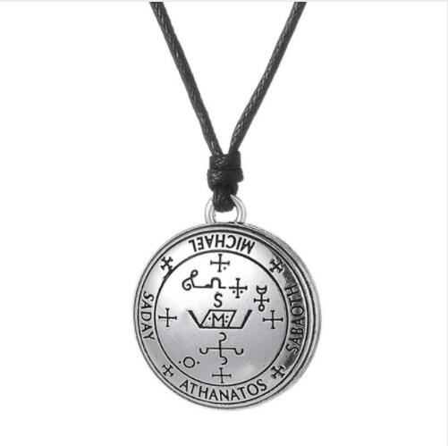 Archangel Michael Raphael Uriel Gabrie Talisman Angel Men Pendant&Necklace Women Chain Rope Portugal Vintage Jewelry
