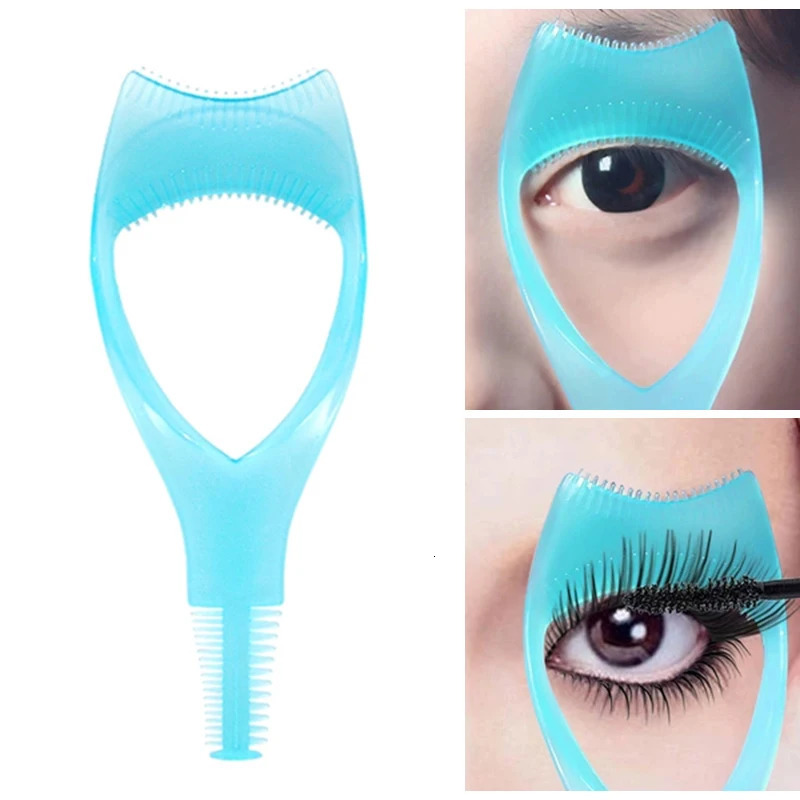 1/2/3PCS in 1 Mascara Shield Guide Guard Curler Eyelash Curling Comb Eyelash Tools Lashes Cosmetics Curve Applicator Comb 240621