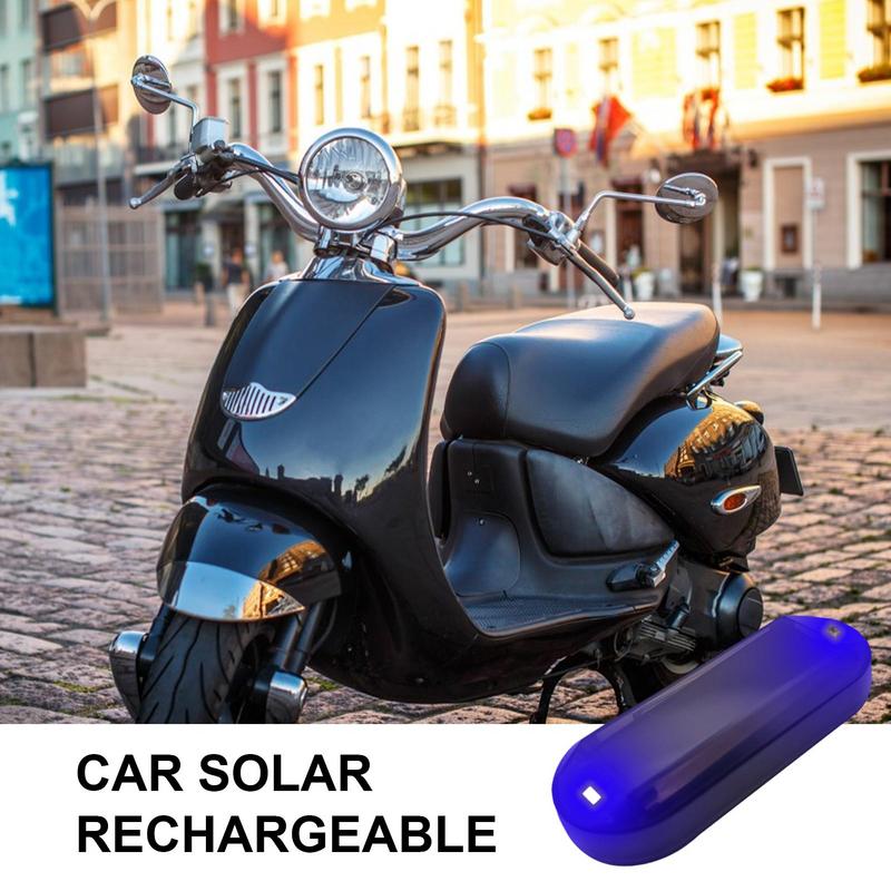 Dummy Car Alarm Light Fake LED Flashing Car Alarm System Solar Power Durable Anti Theft Car Device Universal Car Security