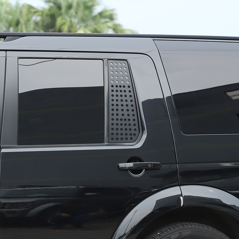 Placa protectora de vidrio para ventana trasera de coche, accesorios para Land Rover Discovery 3 2004-2009 Discovery 4 2010-2016, detalles exteriores
