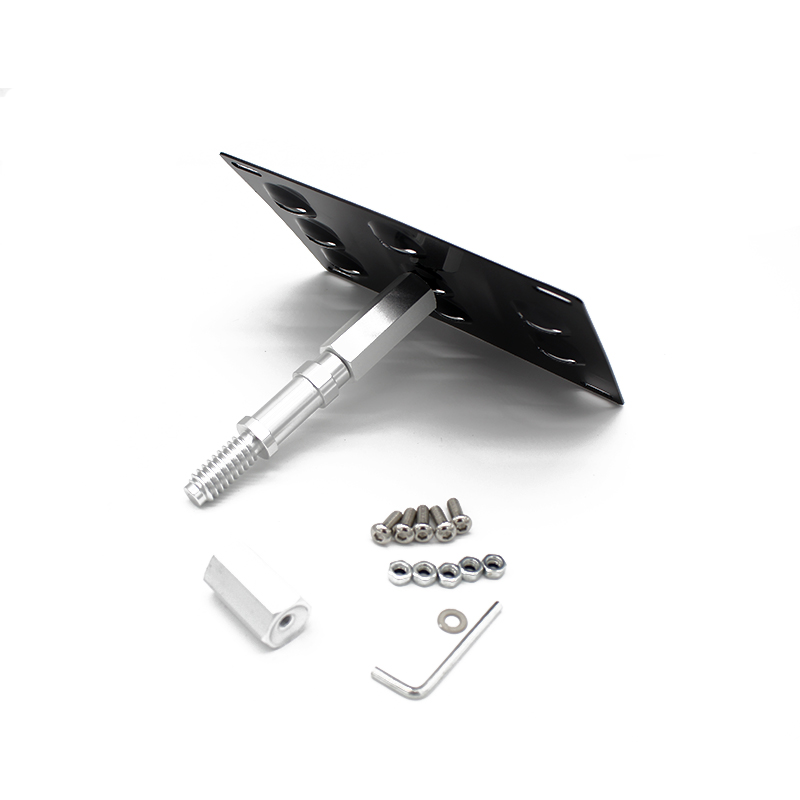 Car License Plate Holder Mount Tow Hook Bracket License Plate Relocator Frame Bracket For VW Golf MK6