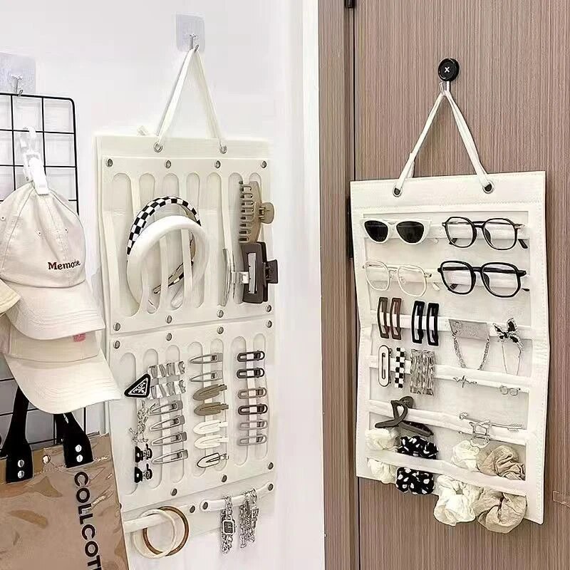 Hair Accessories Storage Bag Wall Hair Band Hair Clip Glasses Storage Bag Wall Hanging Headaccessories Storage Artifact
