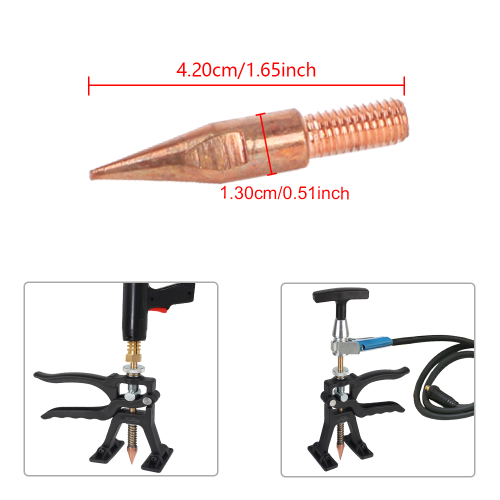 Car Body Fine Repair Tool Car Quick Puller Spot Welding Pulling Unit Small Leveling Bar Lifter Automotive Sheet Metal Dent