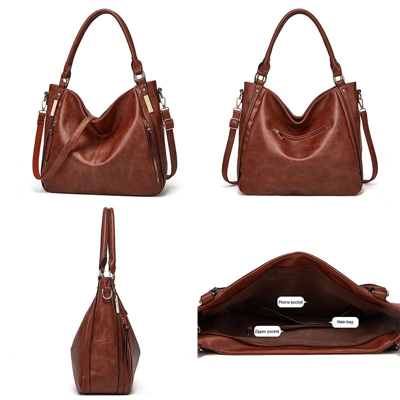 Women Bags Brand Designer Totes High Capacity Shoulder Bag Soft Leather Luxury Handbags For Ladies Hand Bags sac de luxe femme