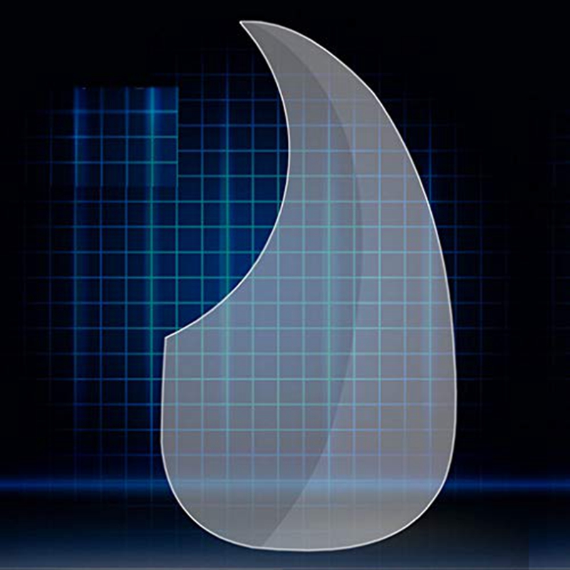 8 Pack Acoustic Guitar Pickguard Self Adhesive Hummingbird And Water Shaped Guitar Pickguard For 40 Inch 41 Inch Guitar