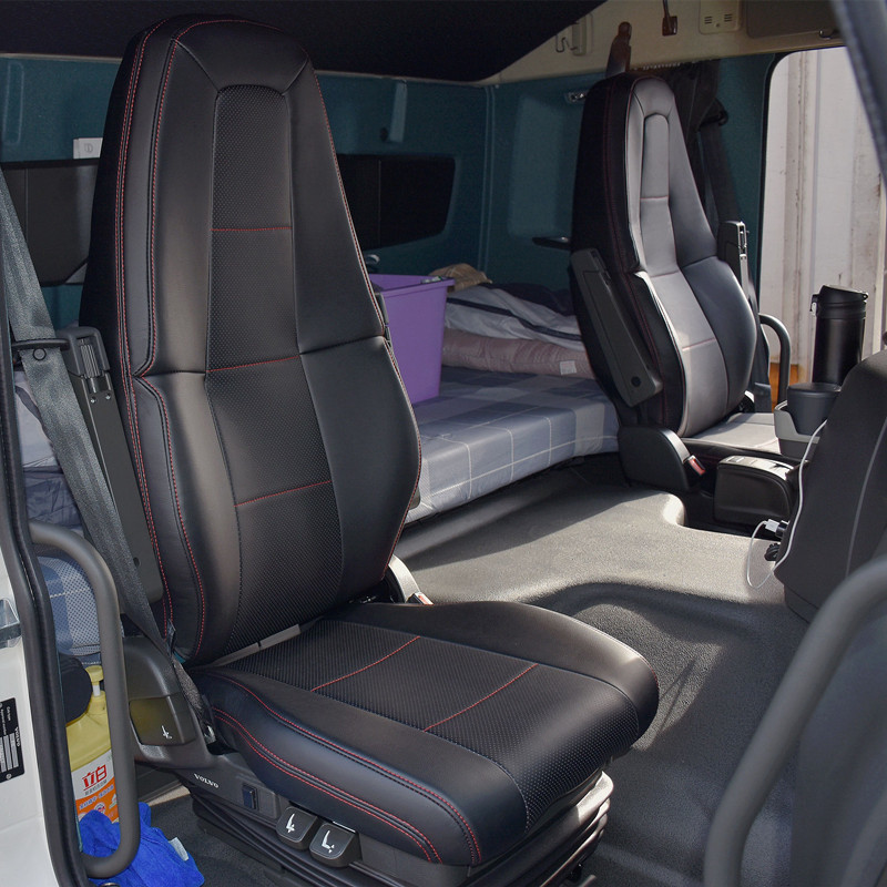 Single Seat Cover Special for Heavy Truck Volvo FH FM FE FL Lorry Interior Accessories Four Seasons