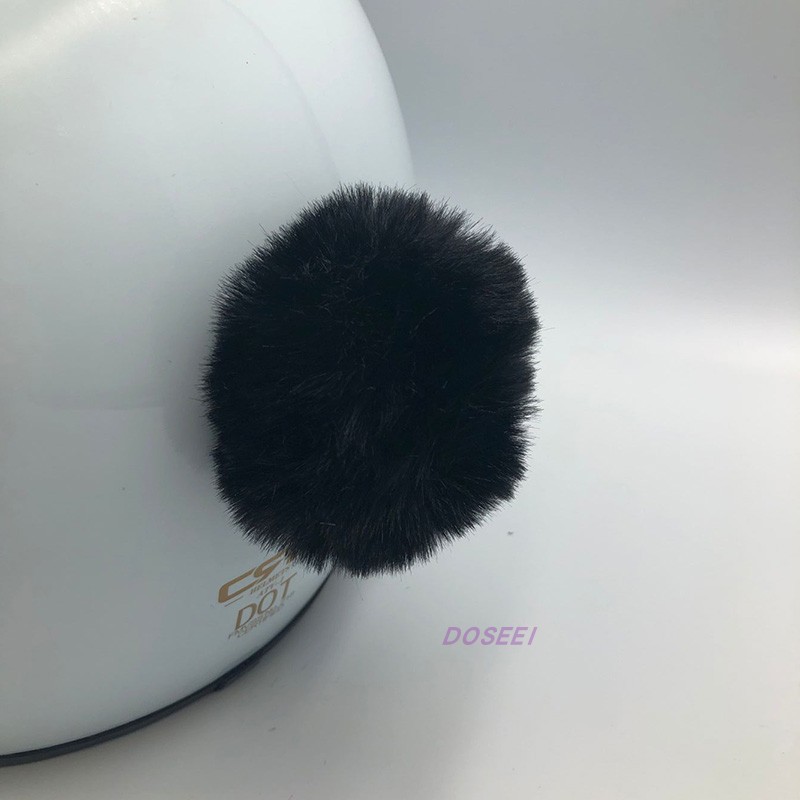 Rabbit Ears Motorcycle Helmet Decorations Casco Para Moto Cat Ear Modified Electric Vehicle Ski Helmets Accessories for Women