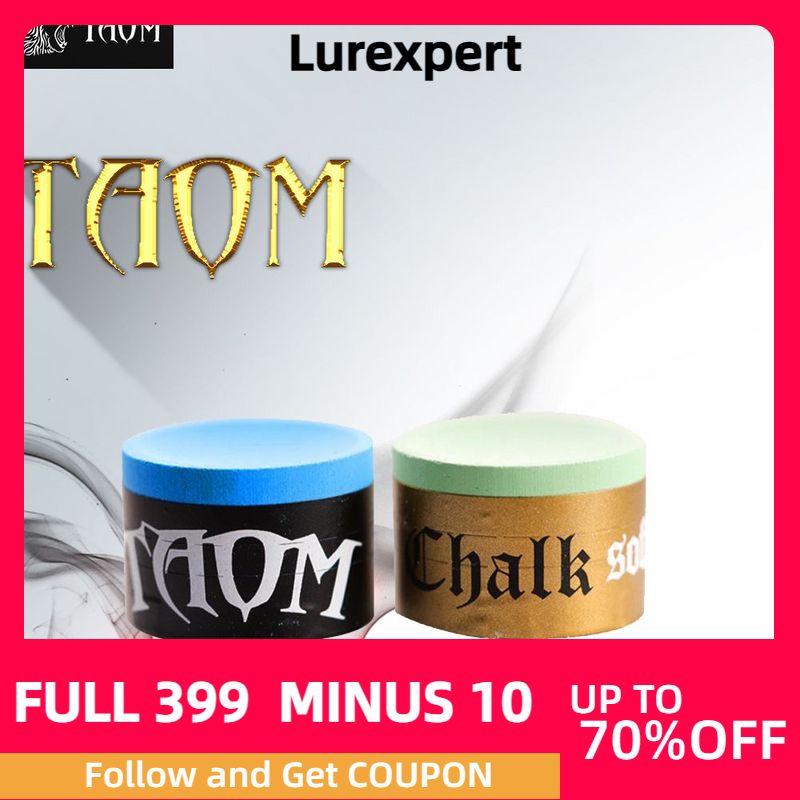 TAOM Chalk Pyro Chalk Soft Blue V10 Optimized for Pool Pyramid Snooker and Carom Professional Billiards Chalk Pool Game Snooker