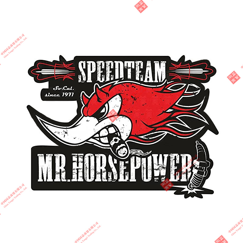 Creative PVC Car Sticker Hot Rod Vintage Racing Tuning Old School Retro Look Motorcycle Stickers Waterproof Car Window Decal