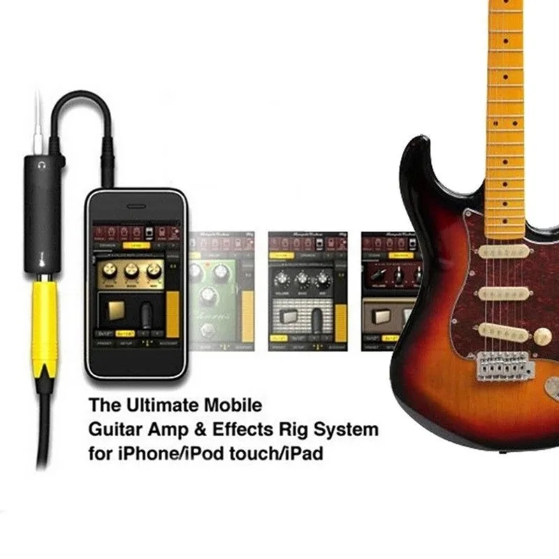 New Guitar Interface I-Rig Converter Replacement Guitar For Phone Guitar Audio Interface Guitar Tuner Guitar Line Irig Converter