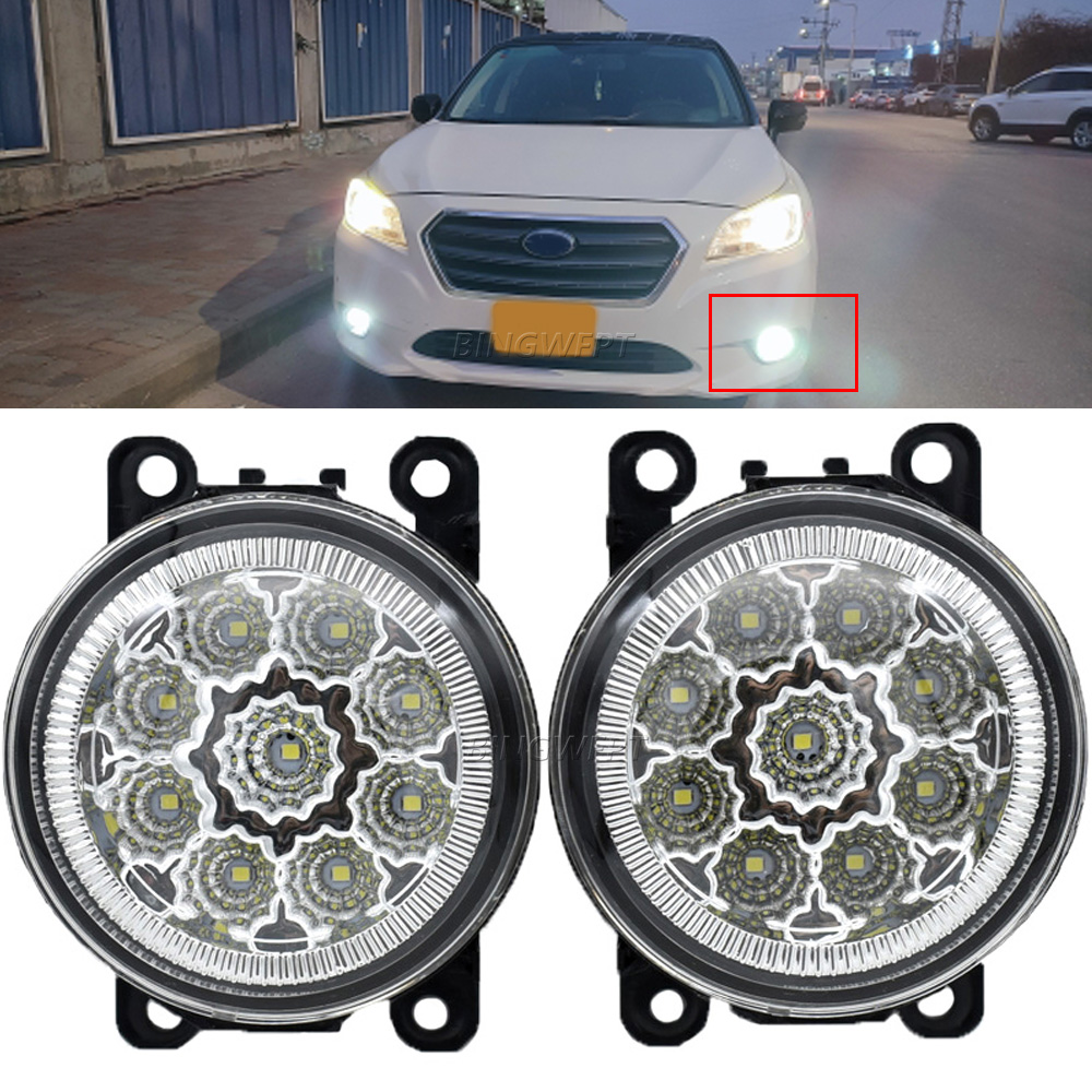 Fog Lights Headlight For Subaru Impreza XV WRX STi Forester BRZ Outback Legacy Levorg Justy III LED Fog Light Driving Fog Lamp