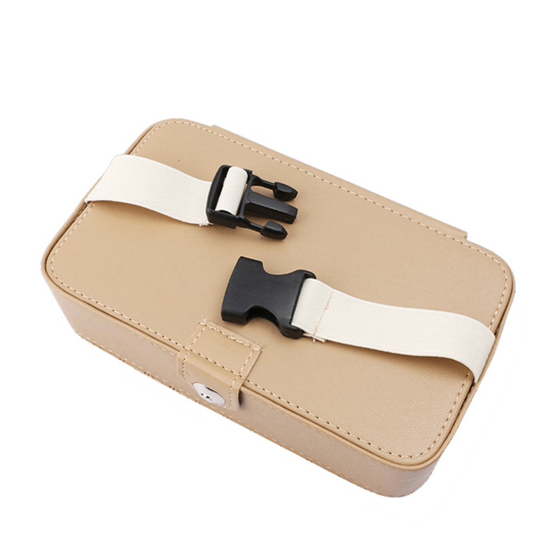 3 Colors Car Seat Back Tissue Universal Car Tissue Box Holder Organizer Storage Bag Non-Slip Durable Auto Interior Accessories