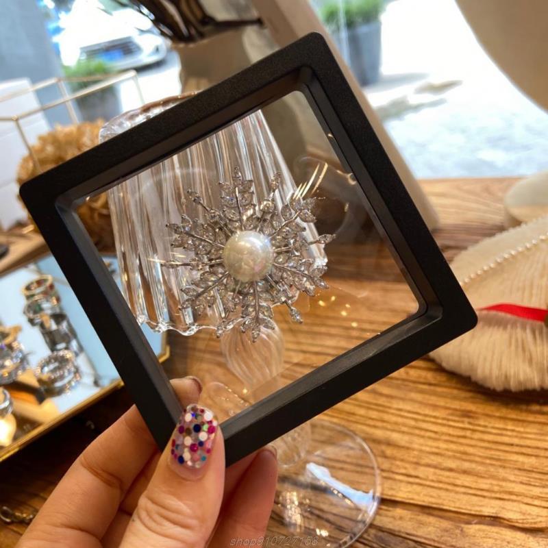 Challenge Coin Display Stand 3D Floating Transparent Phone Case Jewelry Specimen Military Medal Stand Frame AG02 21 Dropshipping
