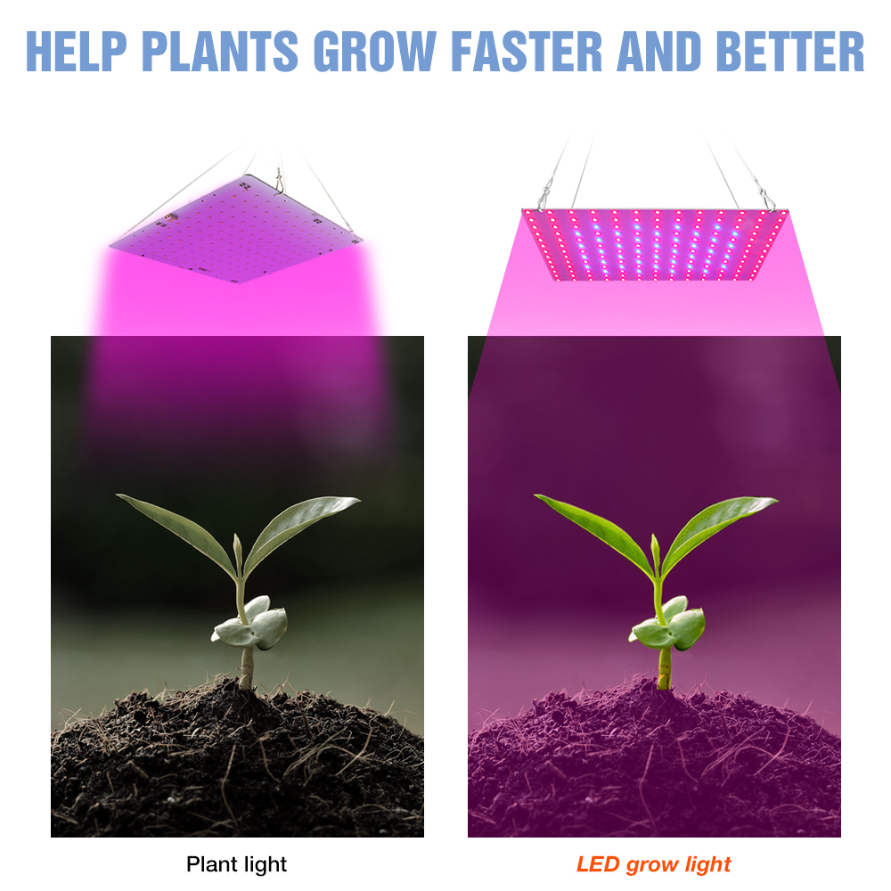 Grow Full Spectrum Plant Lamp UV Panel Phyto Bulb For Greenhouse wer Seeds LED Hydroponic Growth Light 1000W 1500W
