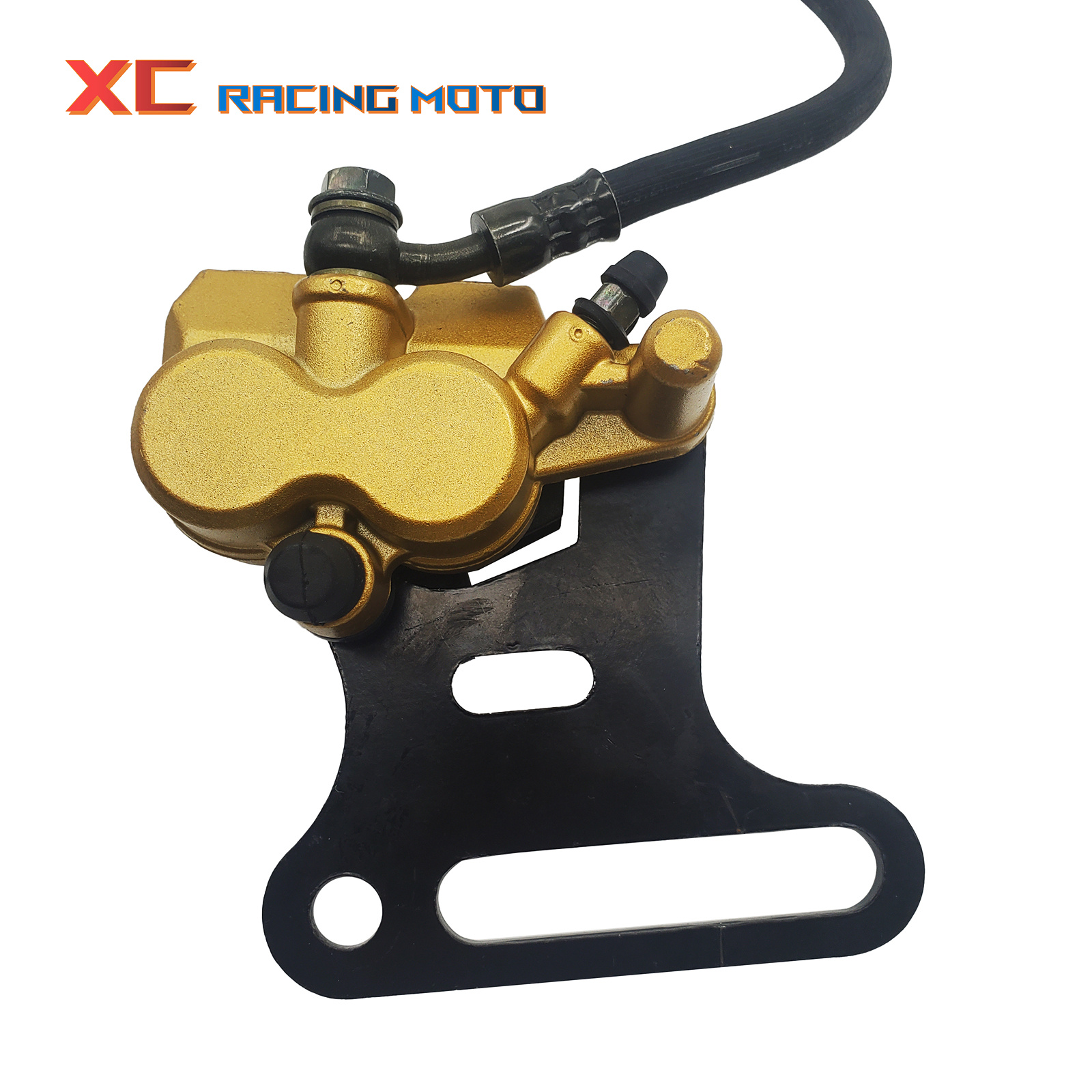 Motorcycle Rear Disc Brake Caliper Brake Pump Brake Assembly For 70cc 90cc 110cc 125cc 150cc 200cc 250cc ATV Dirt Bike Universal
