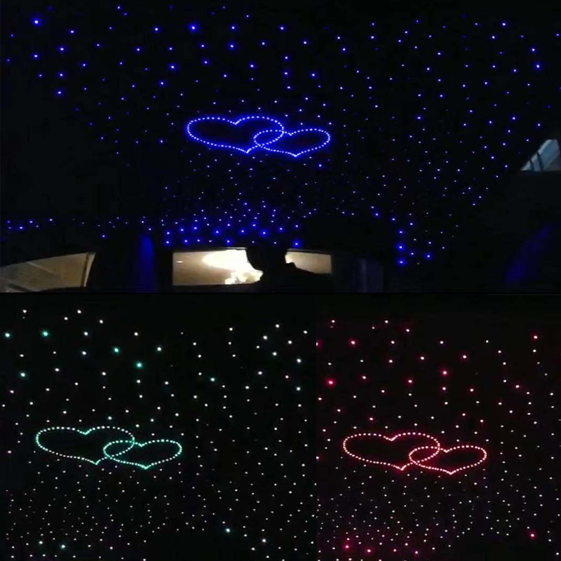 10w Twinkle Car Starry Sky Light interior Ceiling Lights Auto Accessories LED Roof Star Night light Fiber Optic Light