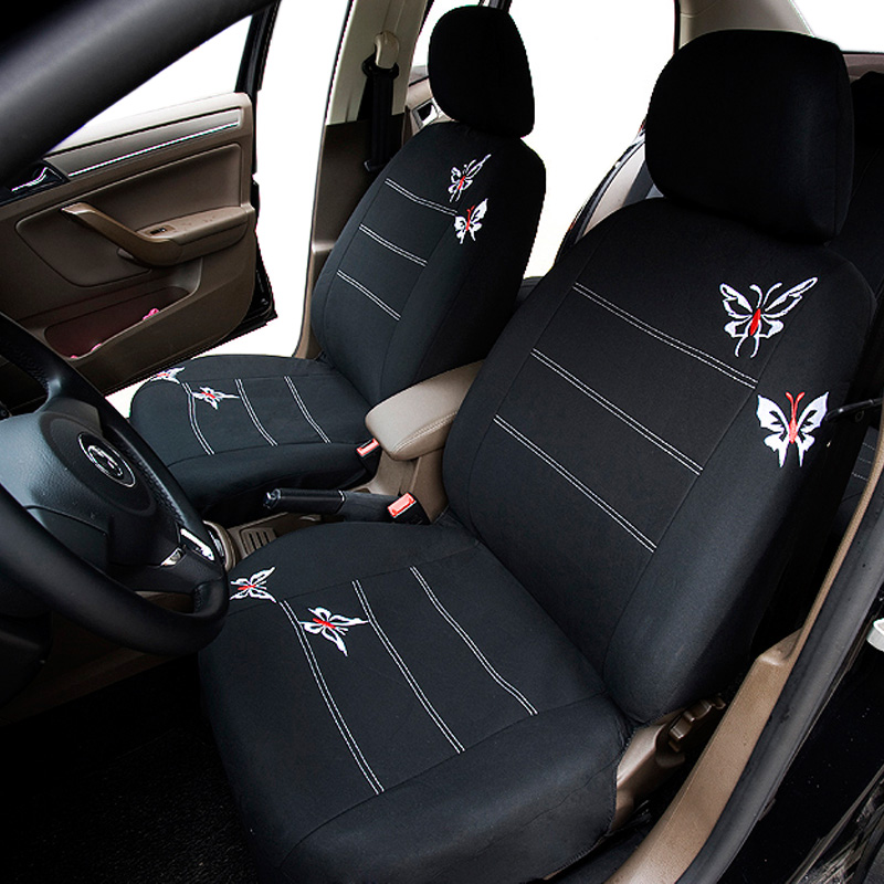 AUTOYOUTH Full Set Car Seat Covers Universal Fit Split Rear Bench Butterfly For Pajero 4 For Kia For Skoda karog 2021 For Hyunda