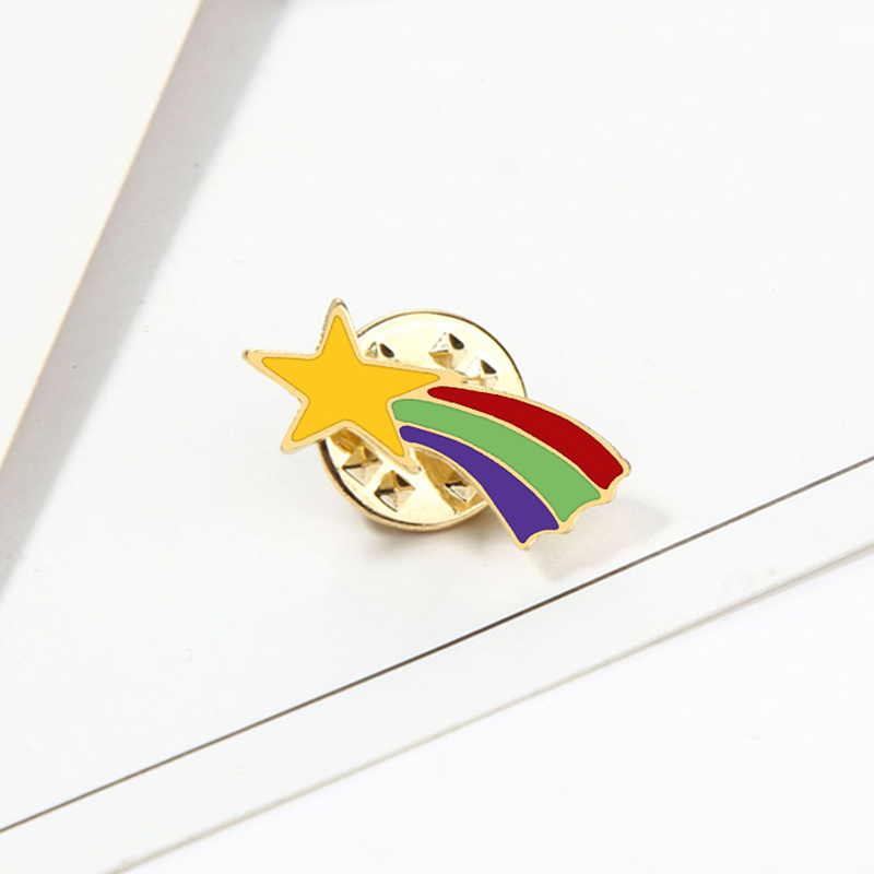 Universe Brooches Rocket Star Telescope Planet Alien Enamel Pins Bag Shirt Denim Lapel Pin Out Space Badges Jewelry Collection