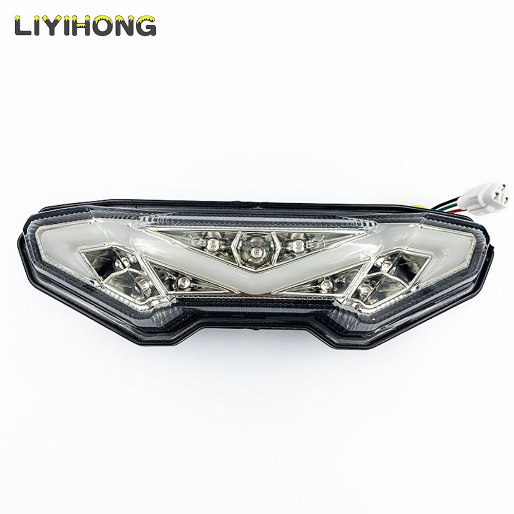 Motorcycle LED Tail Light Turn Signal Lamp Assembly for YAMAHA MT-09 FZ-09 14-16 FJ-09 MT09 Tracer 15-16