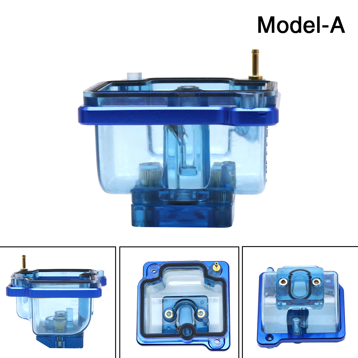 ZSDTRP For PWK 21 24 26 28 30 32 34mm Motorcycle Carburetor Float Chamber Clear Bottom Float Bowl Oil Cup Detachable Bottom