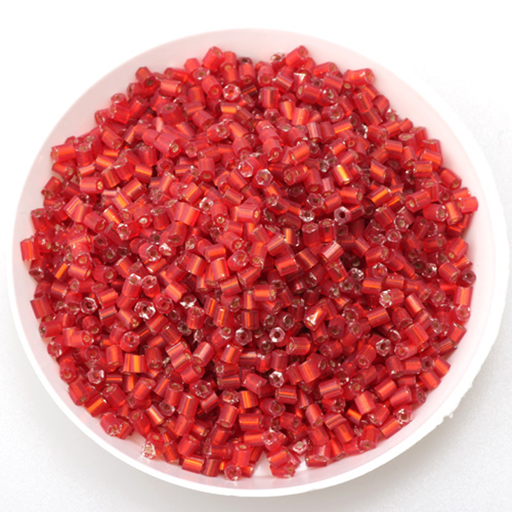 2*3mm Bulk 20G Czech Cylindrical Glass Seed Needle Beads for Necklace Bracelet, Jewelry DIY Making