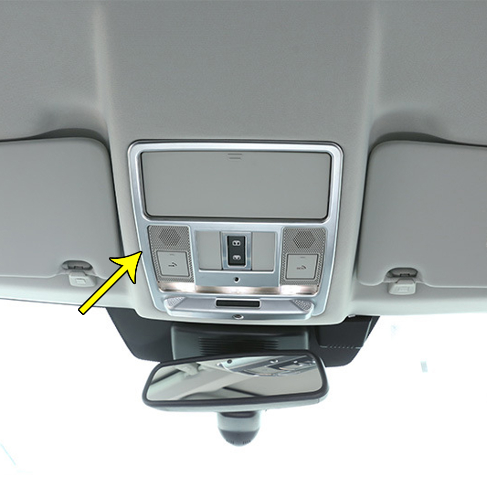 Car Accessories Reading Light Frame Trim Cover for Jaguar F-Pace for Land Rover Discovery 5 Sport Range Rover Evoque 2017 2018