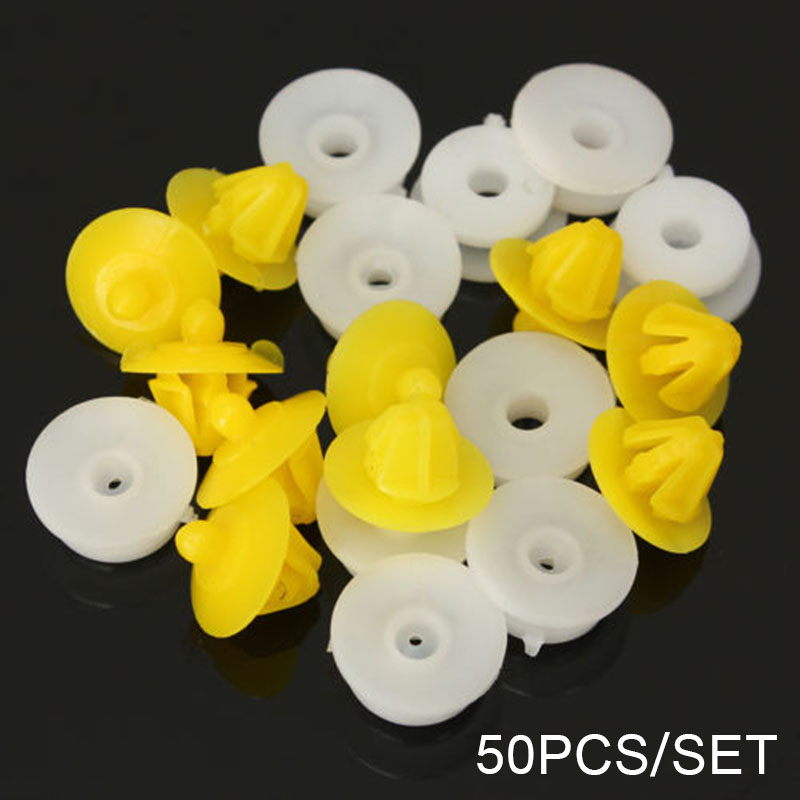 50x Door Wheel Arch Clips Fits For Discovery 3 4 Sport Freelander 1 2 Car Clips Fasteners Wheel Arch Exte