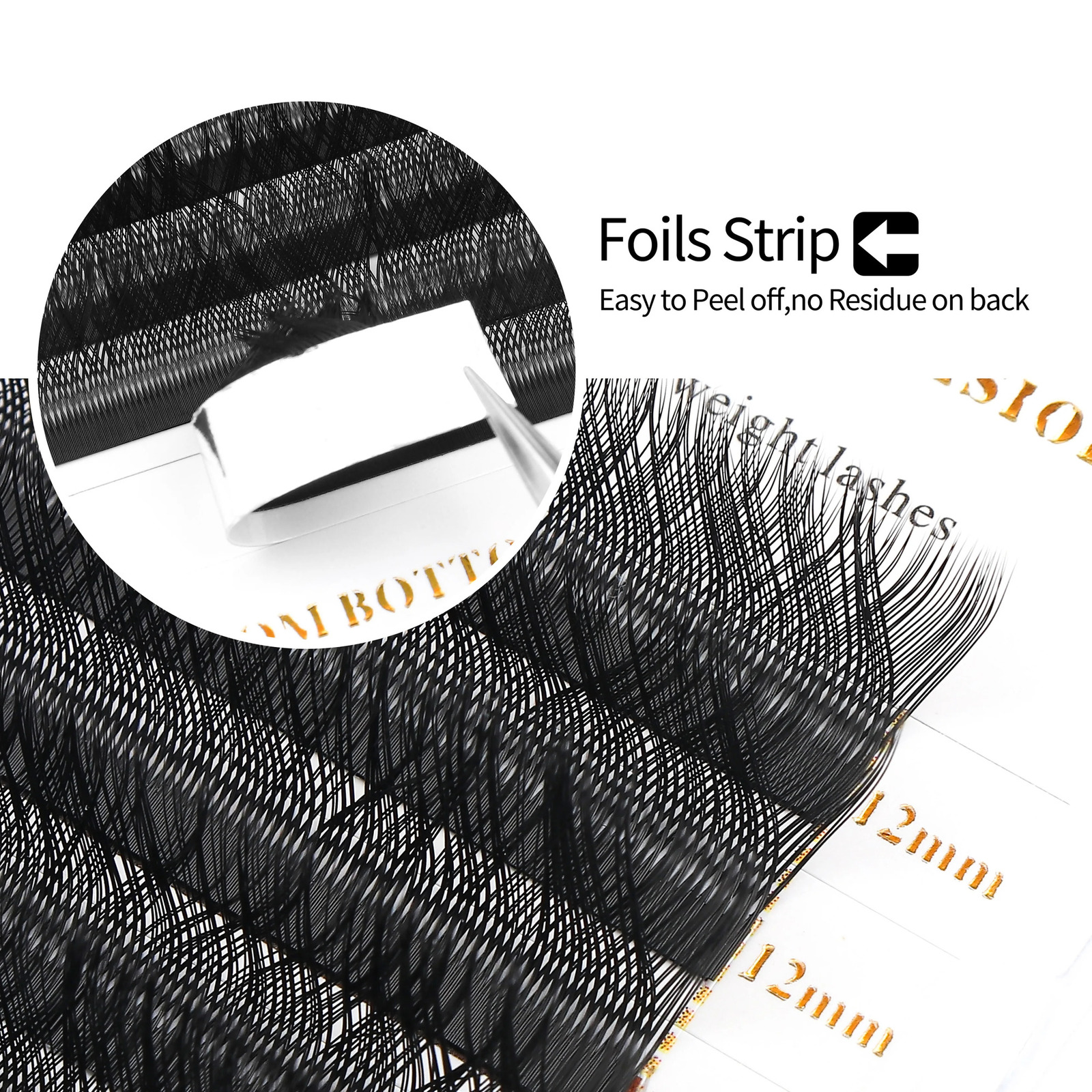 XIUSUZAKI L/LU/M Curl YY 3D 4D 5D W Shape Eyelash Extension Hand Woven Soft Light Natural Lashes Premade Volume Fan Eyelashes 240624