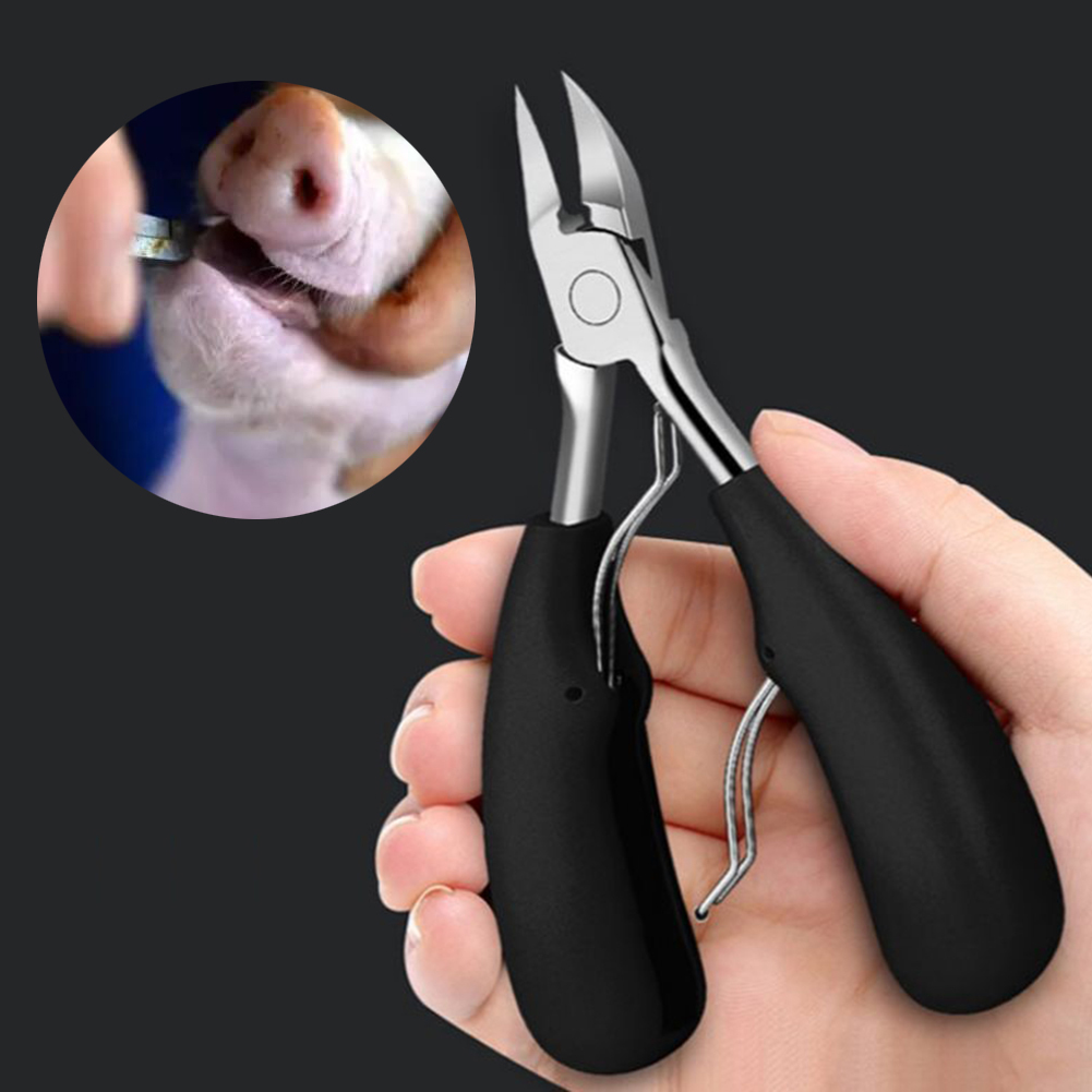 Pig Tooth Cutting Pliers Farm Breeding Equipment Small Suckling Pig teeth Cutting Pliers Pet and livestock farm