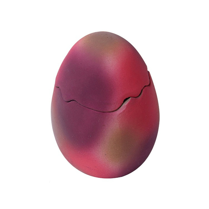 Latex Sounding Squeak Molar Toy Teddy Dinosaur Egg Model for Dogs, Pet Supplies and Puppy Accessories