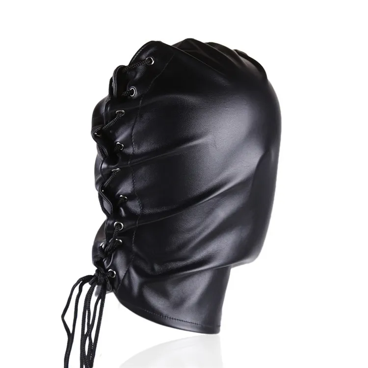Sexy Headgear BDSM Mask Bondage Hood Women Men Sexo Restraints Couples Porno Sex Toys For Woman Erotic Adult Games