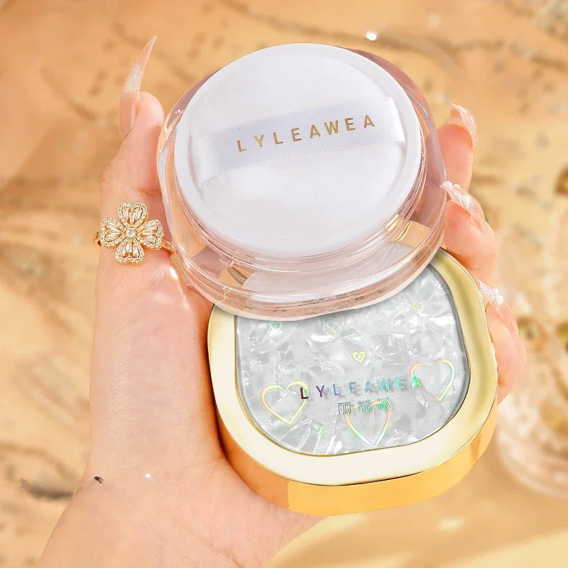 Cosmetics Loose Powder Waterproof Matte Soft Makeup Setting Finish Powder Face Makeup Oil Control Mint Mineral Powder Make Up