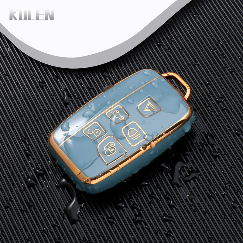 New TPU Car Remote Key Case Cover Shell For Land Rover Range Rover Evoque Sport Freelander Discovery Velar For Jaguar XE XF XJ
