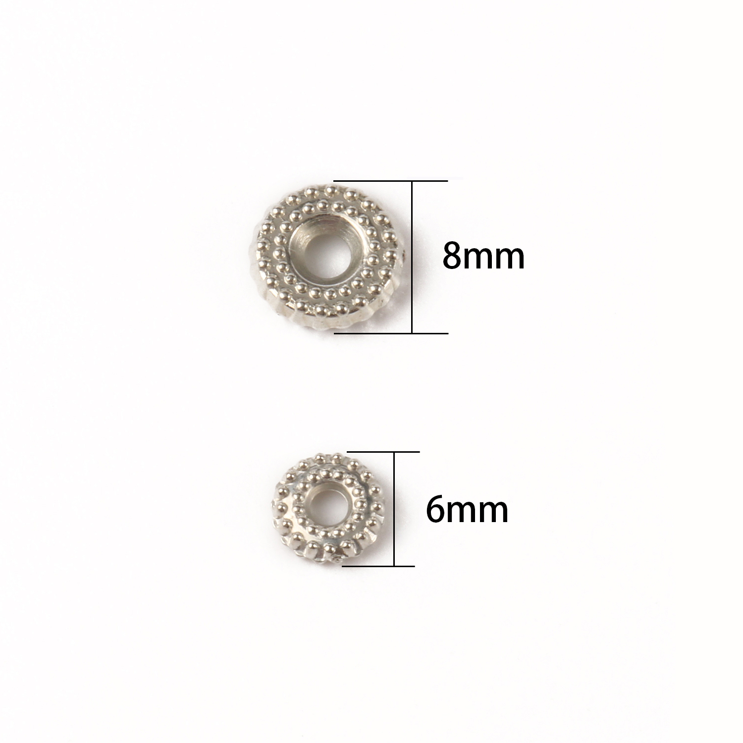 500/300pcs Acrylic Daisy Spacer Beads Circle CCB Seed Spacer Loose Beads For Jewelry Making DIY Bracelet Necklaces Accessories