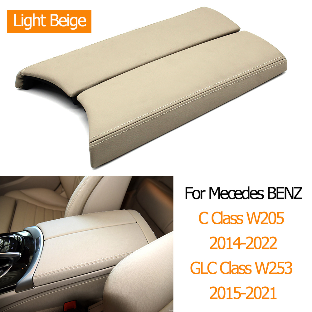 Car Center Front Floor Console Lid Armrest Box Cover For Mercedes Benz C GLC Class W205 X253 C200 C300 GLC300 2056808804