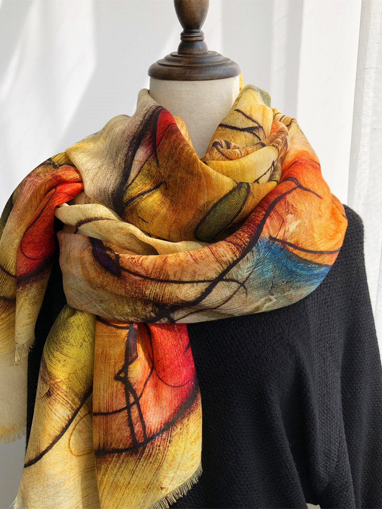 Pure Pashmina Cashmere Shawl Scarfs For Women Winter Designers Warm Cashmere cape 200 100 Foulard Hiver Femme Cachemire Tassels