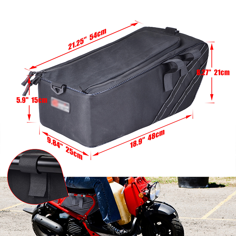 For Honda Ruckus Zoomer 2010 - 2019 Bag Motorcycle Rear Back Seat Bags Under Seat Cargo Storage Bag Luggage Waterproof Backpack