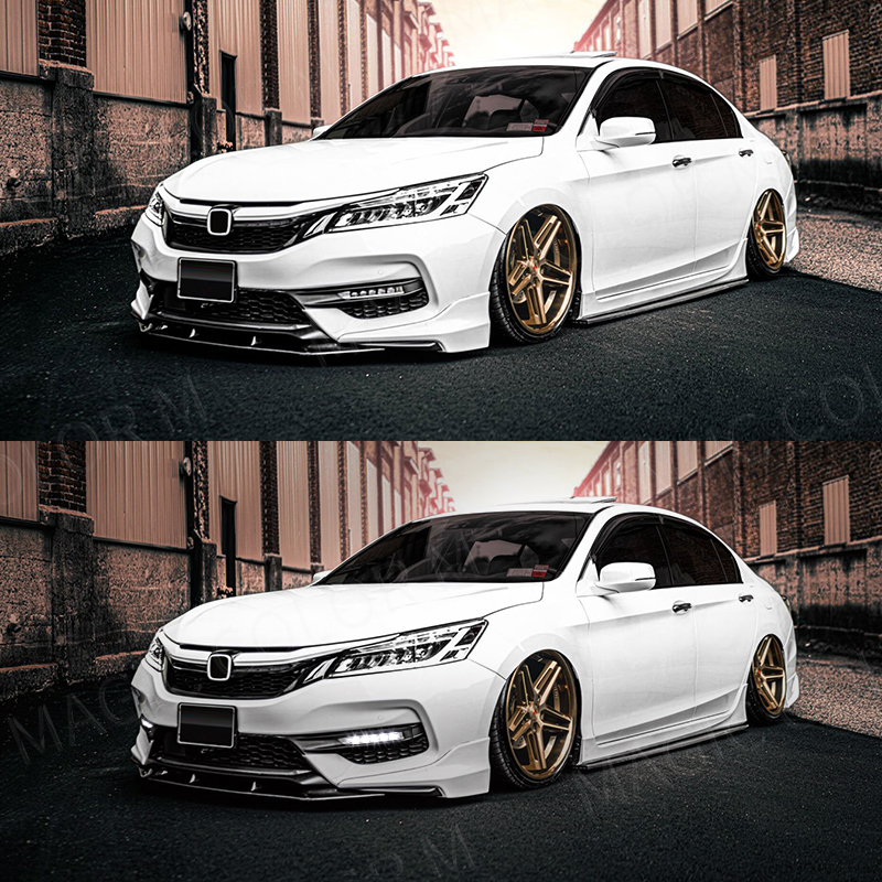 Fog Lamps For Honda Accord Sedan 2016 2017 2018 2019 2020 LED DRL Daytime Running Lights Headlight Wires Switch Waterproof 12v