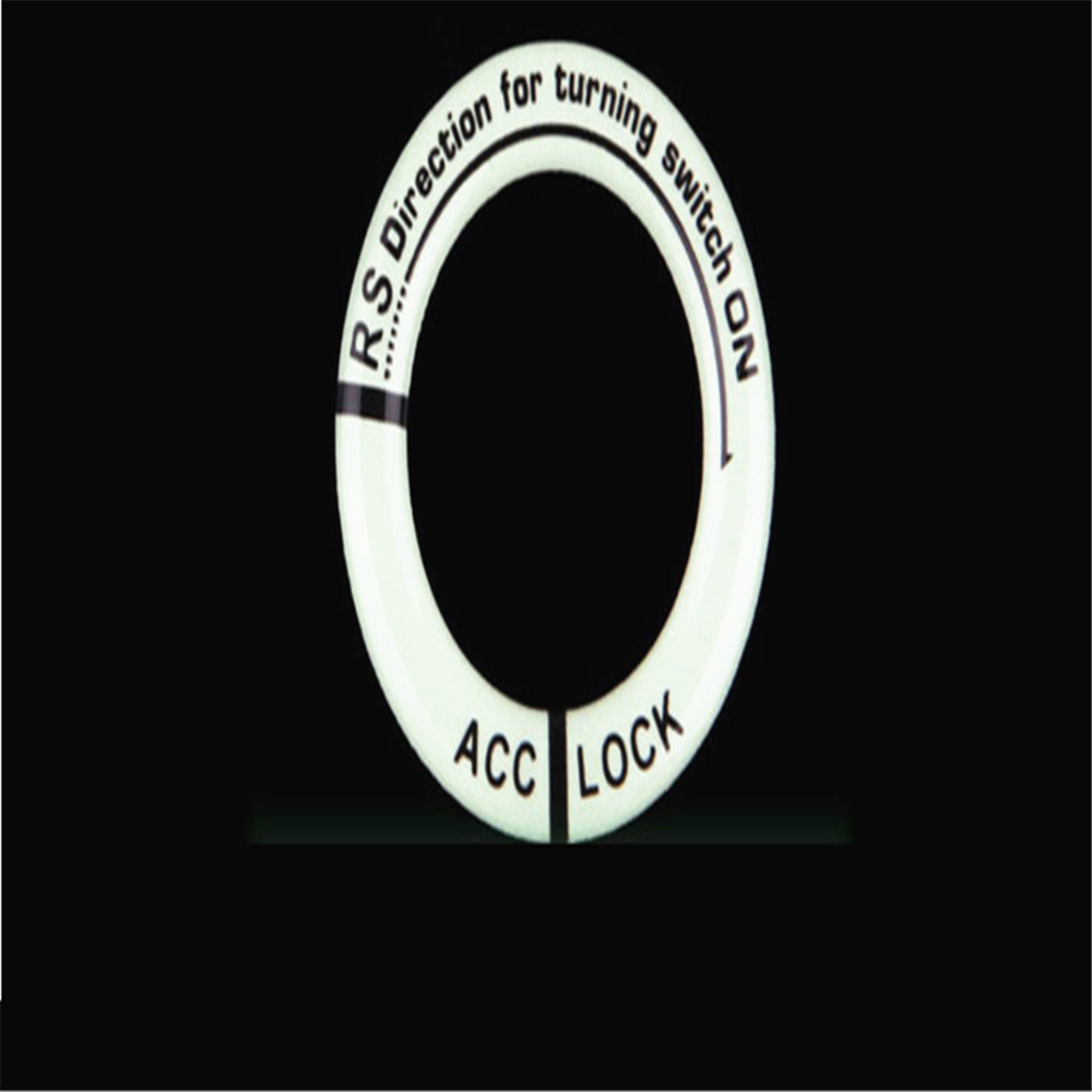 Luminous Car Key Ring Sticker Switch Cover for Opel Antara Astra K J H G Crossland X Grandland X Insignia Mokka X Signum
