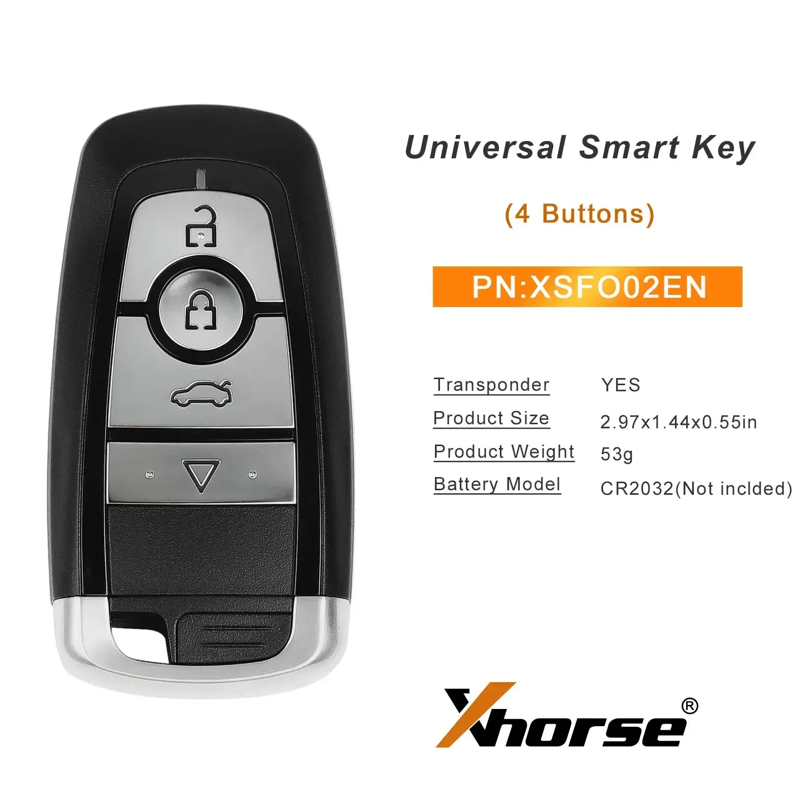 Xhorse XM38 Smart Keys XSGA80/JP01/TO03/CD01/FO02EN for Toyota/Jeep/VW/Ford Remote Work With VVDI2 Plus MINI Key Tool Max Pro